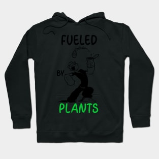 Fueled by Plants Vegan Gym Enthusiast Bodybuilder Hoodie